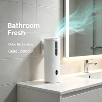 Diffuseur d'arômes intelligent portable pour la maison, contrôle par application, 120 ml, alimentation Type-C, PP anti-chute, double usage mural et de table