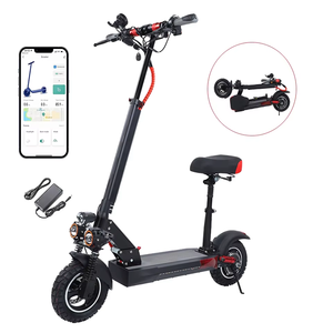 EU Wholesale 800W 48V Rear Motor Foldable Two-Wheel Scooter with Wide Tire EU US Warehouse New for Sale - Product Image 6