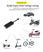 Traceur GPS de positionnement en temps réel, carte 2G pour vélo électrique, suivi de voiture, surveillance à distance du véhicule, traceur GPS