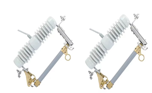 Interruptor de corte a prueba de viento de alto voltaje de 33kV fusible de caída de columna de cobre 35-40.5KV para granjas eólicas fusible de caída de silicona de uso de bajo voltaje - Product Image 6