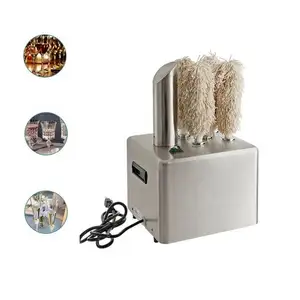 Stainless Steel Electric Commercial Glassware Dryer Polishing Washer Wiping Machine Wine Glass Cup Polisher