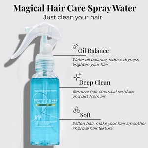 Spray détox pour cheveux pour eau dure élimine les résidus chimiques No.0 Essence de traitement capillaire pour salon et maison par PRETTYKEEP - Product Image 4