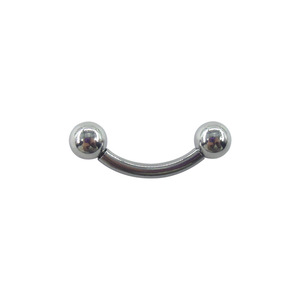 <span class=keywords><strong>Piercing</strong></span> de acero inoxidable de gran tamaño para ceja, barra curva tipo banana, para labio, tragus, oreja, pezón, joyería corporal - Product Image 5