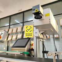 Machine de marquage laser automatisée pour le séchage, le transport et le marquage des bouteilles, équipement tout-en-un certifié GS1 EAC pour Chestny ZNAK