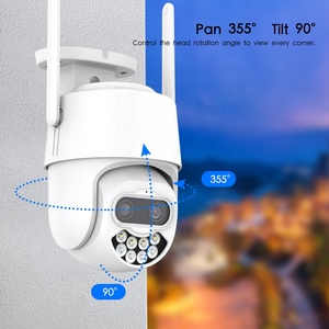 ICSEE-cámara de seguridad PTZ 4K 2K, lente Dual, WIFI, Zoom Digital 8X, seguimiento automático, WIFI, novedad de <span class=keywords><strong>2023</strong></span> - Product Image 3