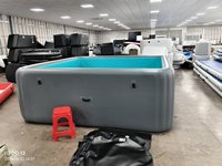 Piscine gonflable populaire 2026 en PVC DWF avec siège et filtre pour bain de soleil et natation en extérieur et dans la cour
