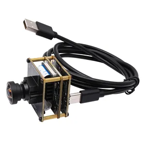 ELP H.264 HDMI USB מצלמת מודול 4K IMX415 מצלמת אינטרנט 2X זום דיגיטלי מיני מצלמות עם 100 מעלות ללא עיוות למחשב Raspberry Pi