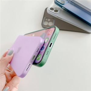 Étui <span class=keywords><strong>de</strong></span> téléphone en silicone mince pour <span class=keywords><strong>iPhone</strong></span> <span class=keywords><strong>12</strong></span>, <span class=keywords><strong>Pro</strong></span>, <span class=keywords><strong>Max</strong></span>, PP, <span class=keywords><strong>coque</strong></span> <span class=keywords><strong>de</strong></span> <span class=keywords><strong>protection</strong></span> arrière ultra-mince - Product Image 3