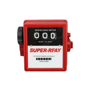 Medidor mecánico BSP de 100 LPM, 1 pulgada, alta precisión, 3 contadores digitales, medidor de flujo de gasóleo y diésel - Product Image 1