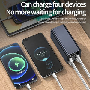 พาวเวอร์แบงค์แบบพกพาขนาดบางพิเศษ เทคโนโลยี GaN กำลังไฟสูง 100W พร้อมหน้าจอดิจิตอล ความจุ 20000mAh/30000mAh รองรับการชาร์จเร็ว - Product Image 4