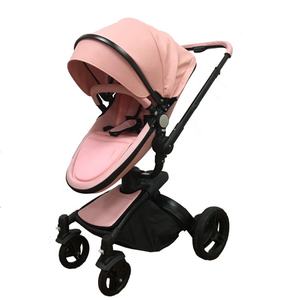 Top vendita a forma di uovo carrozzina per bambini 3 in 1 di lusso con funzione di rotazione 360 per neonati passeggino 3 in 1 passeggino portatile pieghevole - Product Image 4