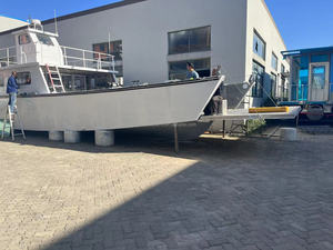 50 футов баржа лодка алюминиевый 5083 десантный корабль Роскошный корабль для грузового транспорта горячая распродажа - Product Image 3