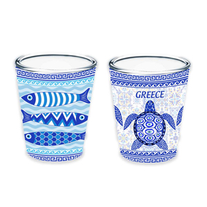 Verres à shot personnalisés avec logo, cadeau de <span class=keywords><strong>voyage</strong></span>, œil protecteur, Zakynthos, Crète, Mykonos, Santorin, souvenir grec, Grèce - Product Image 6
