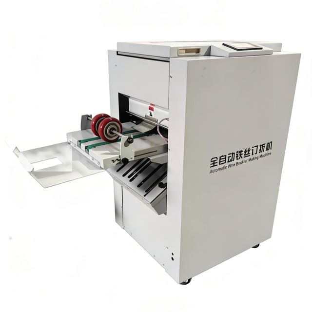 WS-1701 New Design Paper Folding Machine Automatic Booklet & Notebook Maker Machine
