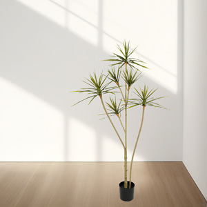 Arbre artificiel de haute qualité, style Dragon Tree, avec pot en fer, type bonsaï, pour salon, en bois Millenium, grand ornement décoratif pour extérieur et <span class=keywords><strong>centre</strong></span> <span class=keywords><strong>commercial</strong></span> - Product Image 2