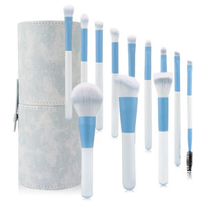 Juego de brochas de maquillaje de diamantes de imitación rosa de alta calidad, 12 Uds., precio bajo, buen juego de brochas de maquillaje de rosas privadas - Product Image 3