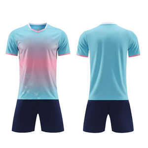 Maillot d'équipe de football de qualité thaïlandaise personnalisé Vêtements de football vierge Sublimation à séchage rapide Uniforme de football des Jeux olympiques pour hommes - Product Image 3