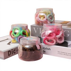 Grand bandeau pour cheveux en tissu pour enfants, haute élasticité, n'abîme pas les cheveux - Product Image 1