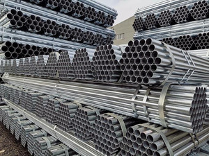 Ống Thép Mạ Kẽm Với <span class=keywords><strong>Gi</strong></span>á Tốt Nhất! Bs 1387 <span class=keywords><strong>Gi</strong></span>àn <span class=keywords><strong>Gi</strong></span>áo 5.6M 5.8M 6 Mét Ống Thép Mạ Kẽm - Product Image 4