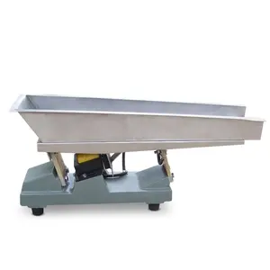 Grânulo de pó automático horizontal GZV alimentador vibratório eletromagnético pequeno Linear de vibração de mineração