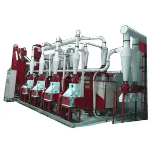 best 100 tons per day complete set wheat FLOUR processing wheat flour milling machine plant