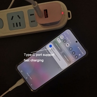 OEM label pribadi seri pengisian daya Cepat USB a dan USB C PD 20w Kepala pengisi daya port ganda