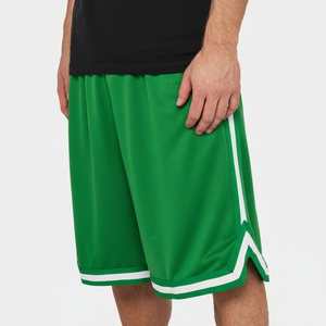 Shorts de sport en maille polyester pour hommes et garçons, grande taille, personnalisables, pour la course, la gym, la natation et le basketball, vente en gros - Product Image 1