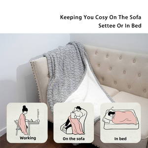 <span class=keywords><strong>Coperta</strong></span> Elettrica Portatile Riscaldata per Letto Divano Poltrona con Riscaldamento Rapido e Lavabile in Lavatrice - Product Image 3
