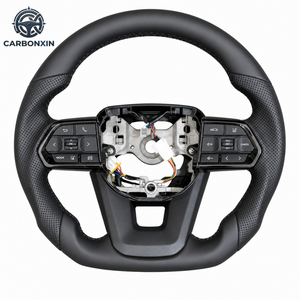 พวงมาลัยหนังสำหรับรถยนต์โตโยต้า rav4 อินโนวา วีทซ์ Mk5 A90 แอ็กซิโอ คราวน์ Lc120 4runner พรีอุส ทุนดรา ทาโคมา แลนด์ครุยเซอร์ - Product Image 2