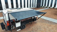 Panneau solaire flexible et enroulable CIGS Awnlux SA5710 pour camping en plein air, en aluminium, haute puissance, sortie 500W, pour auvents de camping-cars et remorques