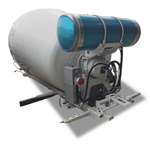 Buen precio 8 Cubic Mixing Drum Top Blanco <span class=keywords><strong>Desmontable</strong></span> Mixing Pot Camión mezclador de concreto - Product Image 6
