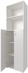 FACILE DA mobelando Kombi Regale Beistellschrank Aktenschrank Standschrank Schrank <span class=keywords><strong>Buro</strong></span> Trio 32 Wei - Product Image 5