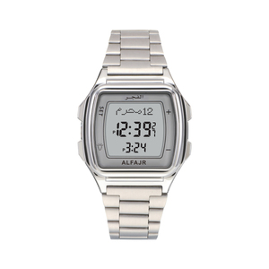 Montre numérique musulmane ALFAJR Classic WP-04 Azan pour homme, mode luxe, montres <span class=keywords><strong>Al</strong></span> <span class=keywords><strong>Fajr</strong></span>, chronomètre, boussole Alharameen - Product Image 4