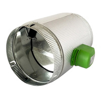 Régulateur de volume motorisé électrique automatique pour conduits de ventilation CVC, pour le contrôle du débit d'air et la régulation du volume de zone