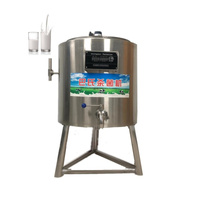 Machine à pasteurisation automatique professionnelle certifiée CE, capacité 30-300L, en acier inoxydable 304, idéale pour la crème glacée aux œufs