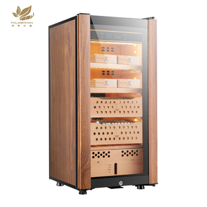 Humidor Compacto para Cigarros Folaierman, Caja de Almacenamiento de Escritorio para Colección Personal, Disponible al por Mayor, con Cerradura de Huella Dactilar - Product Image 2