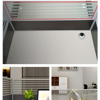 Poste de travail modulaire 4 places à cadre moderne en aluminium Mobilier de bureau Centre d'appels Poste de travail
