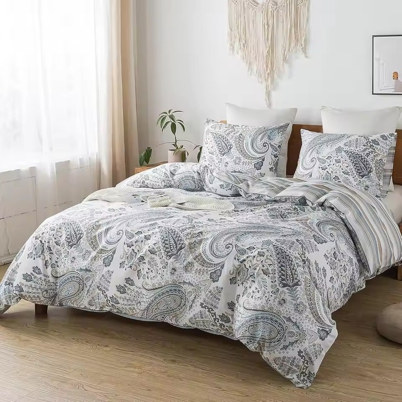Luxury Chic Reversible 100 Cotton Duvet