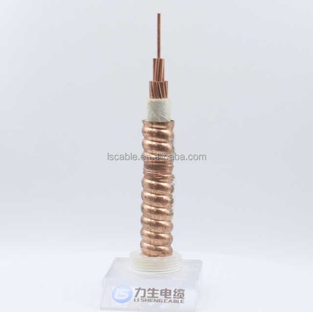 Waterproof Fireproof Explosion Proof Flame Retardant Bttz/Bttrz Power Cable With XLPE Mineral Insulation Copper for Electricity