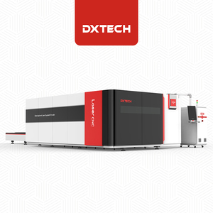 Máquina de corte láser de fibra de 3kW y 6kW con doble plataforma para chapa gruesa de metal, cubierta completa, y máquina de corte láser de fibra de 2kW para acero inoxidable - Product Image 6