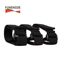 Sangle en polyester/nylon de haute qualité, ruban de fixation élastique auto-adhésif, attache de câble réglable, boucle à boucle auto-agrippante