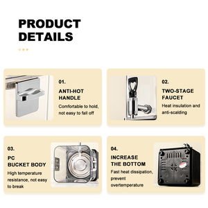 DEWEISI multiusos 15L hervidor de agua eléctrico <span class=keywords><strong>hacer</strong></span> <span class=keywords><strong>café</strong></span> té dispensador con filtro cuerpo Visual con tapa hogar - Product Image 6