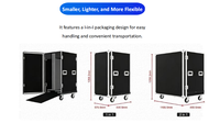Display LED Pieghevole con Controllo WiFi P1.25 P1.8 P2 P2.5 Schermo Pubblicitario LED per Negozi, Mostre ed Eventi