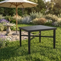 Ensemble de table et chaises de jardin en rotin pour l'extérieur, expédition immédiate