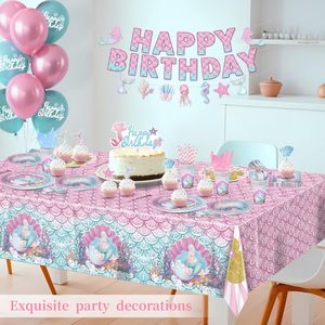 Ensemble de décoration océanique en papier crépon fait main, 162 pièces, fleurs en papier coquillage sirène, guirlandes, décoration côtière pour la maison et les boutiques de cadeaux - Product Image 1