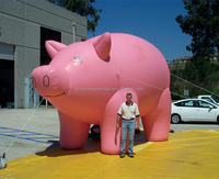 Cochon gonflable géant de 2025 Offre Spéciale, cochon gonflable pour la publicité