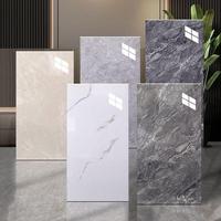 Carrelage en marbre 3D 2440*1220mm Autocollant mural en PVC auto-adhésif Panneau en PVC imitation marbre sur le panneau mural en PVC