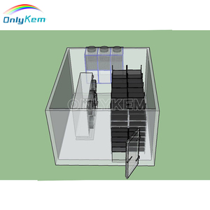 Almacenamiento <span class=keywords><strong>de</strong></span> la cámara frigorífica del congelador <span class=keywords><strong>de</strong></span> ráfaga, refrigerador industrial <span class=keywords><strong>de</strong></span> ráfaga para el pescado - Product Image 3