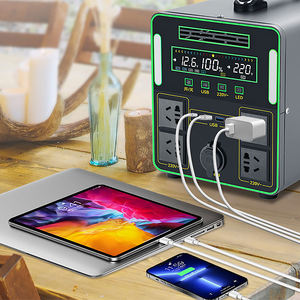 Station portable à grande capacité 5 kWh, batterie lithium-ion, panneau solaire, onde sinusoïdale pure, contrôleur MPPT pour diffusion en direct, urgence familiale - Product Image 5