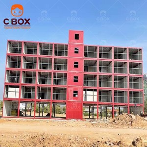 Cbox Customizable Prefab Modular Portable Construction Site Camping Emergency Shelter Rural Homestay Flat Pack <b>Container</b> House - Product Image 2